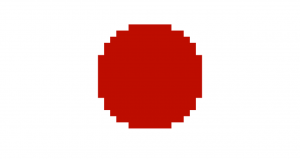 Флаг города Япония